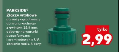 Złącze wtykowe Parkside promocja