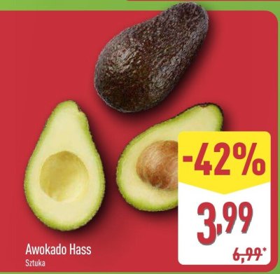 Awokado Hass promocja w Aldi