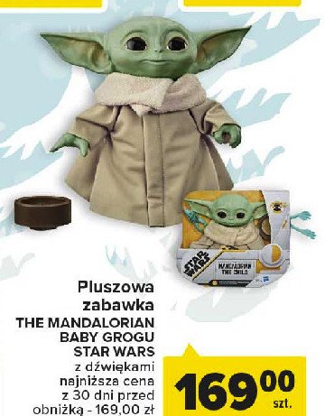 Zabawka interaktywna star wars mandalorian the child baby yoda Hasbro promocja