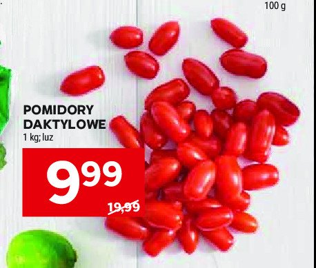 Pomidory daktylowe czerwone promocja