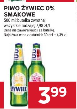 Piwo Żywiec malinaż z nutą trawy cytrynowej promocja