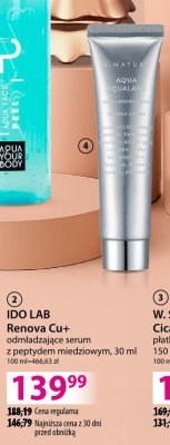 Serum IDO LAB Renova Cu+ odmładzające z peptydem miedziowym, 30 ml promocja w Hebe