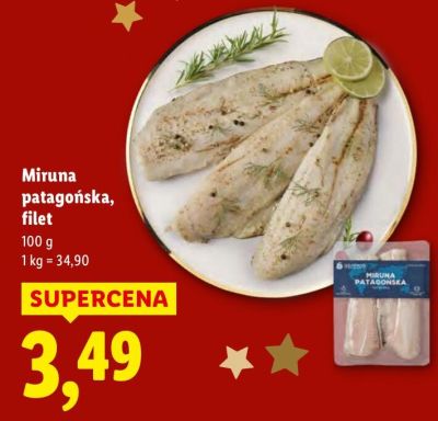 Filet miruna patagońska Lidl promocja w Lidl
