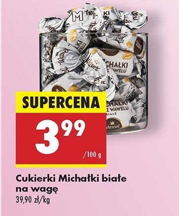 Cukierki Wawel michałki z wawelu białe promocja