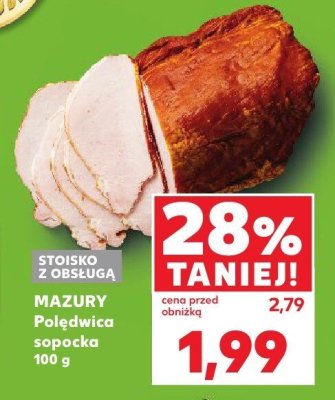 Pol臋dwica sopocka Balcerzak promocja w Kaufland
