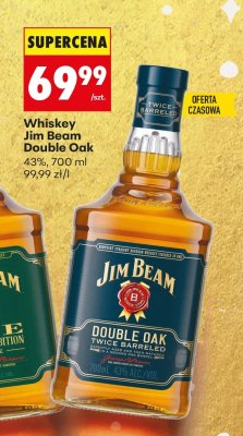 Whiskey Jim Beam Double Oak promocja w Biedronka