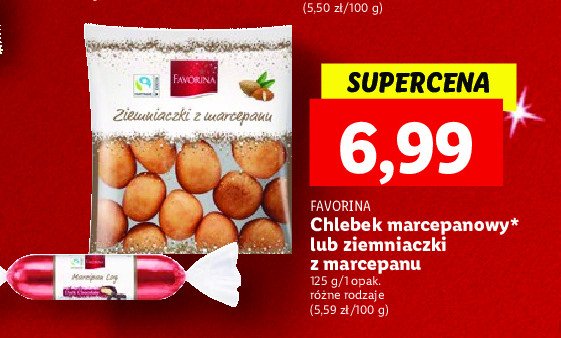 Marcepanowe ziemniaczki Favorina promocja