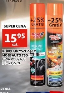 Spray kokpit b艂yszcz膮cy arctic Moje auto promocja