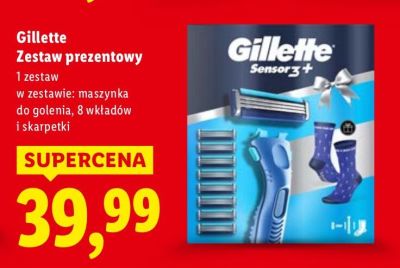 Gillette Zestaw prezentowy promocja w Lidl