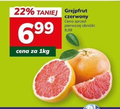Grejpfrut czerwony promocja w Hitpol