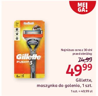 Maszynka + 2 wkłady Gillette fusion 5 promocja