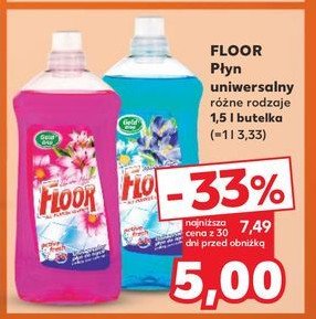 Płyn uniwersalny kwiaty lata Gold drop floor promocja