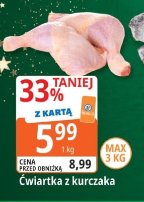 Ćwiartka z kurczaka promocja w Leclerc