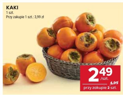 Kaki Sanlucar promocja w Stokrotka