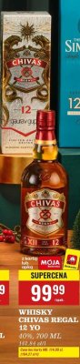 Whisky Chivas Regal 12 YO promocja w Biedronka