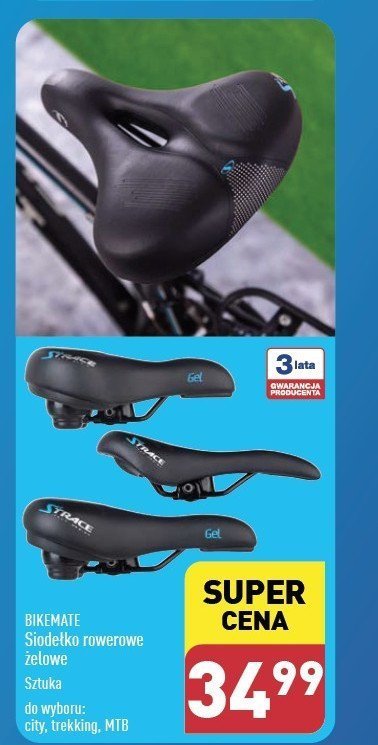 Siodełko rowerowe mtb BIKEMATE promocja