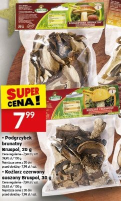 Kozłarz czerwony suszony Bruspol, 30 g promocja w Twój Market