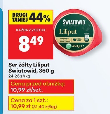 Ser promocja w Biedronka