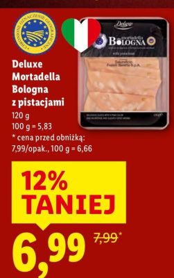 Mortadella Bologna z pistacjami  promocja w Lidl