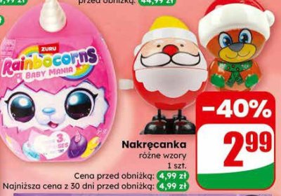 Nakręcanka różne wzory promocja w Dino