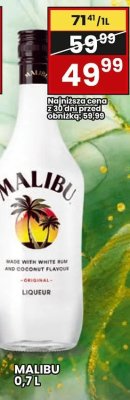 Likier Malibu 0,7l promocja