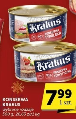 Konserwa Krakus promocja w Euro Sklep