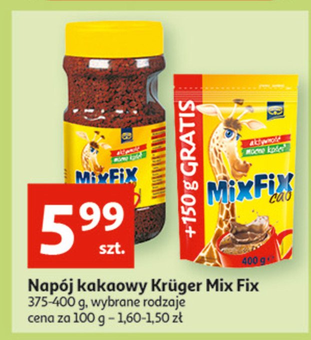Kakao Kruger mix fix promocja