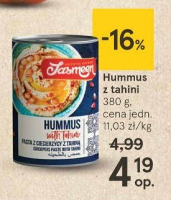 Hummus Jasmeen promocja
