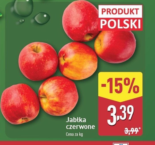Jab艂ka czerwone polskie promocja