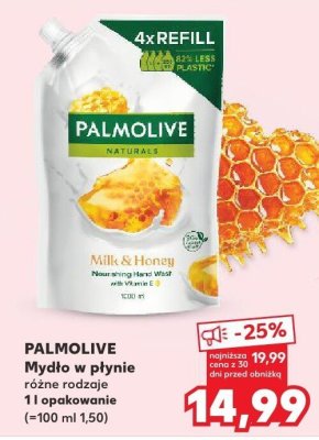 Mydło w płynie PALMOLIVE różne rodzaje 1 l promocja w Kaufland