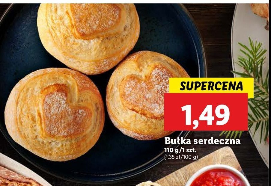 Bułka serdeczna promocja w Lidl