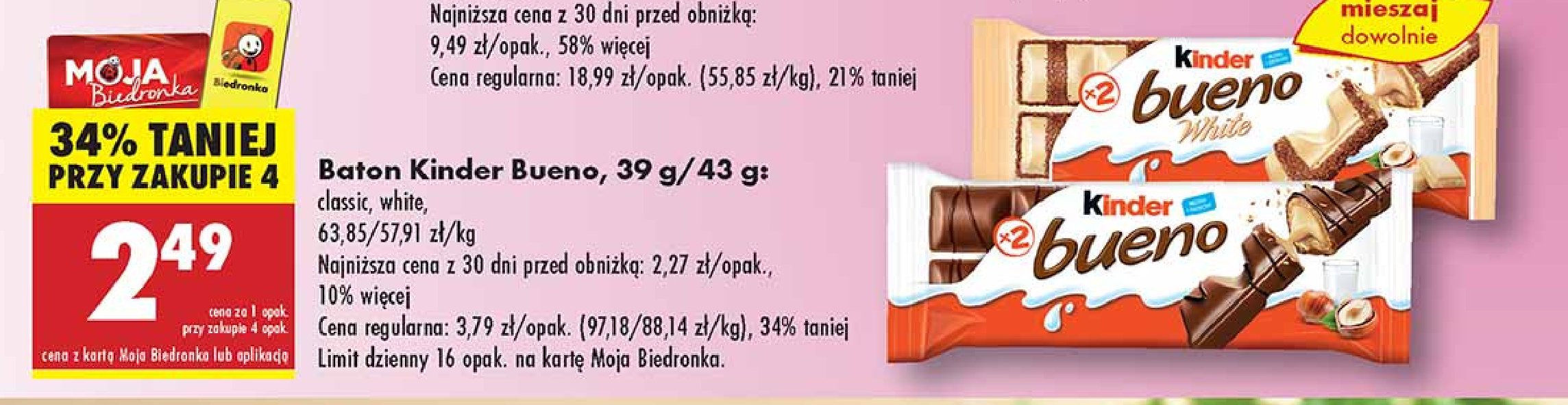 Baton Kinder bueno promocja