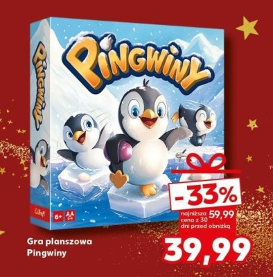 Gra planszowa Pingwiny promocja w Kaufland