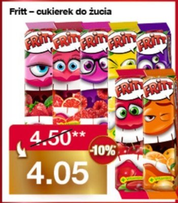 Cukierki promocja w Woolworth
