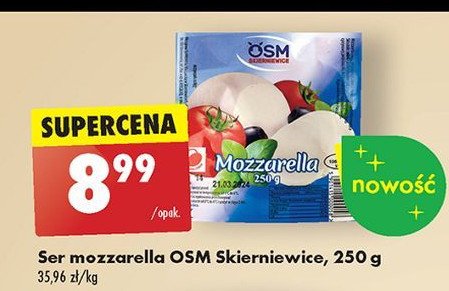 Mozzarella Osm skierniewice promocja