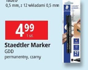 Marker permanentny czarny Gdd promocja