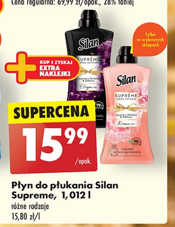 Płyn do płukania romance Silan supreme promocja