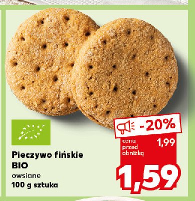 Pieczywo fińskie owsiane bio promocja