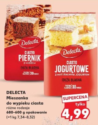 Mieszanka do wypieku ciasta różne rodzaje promocja w Kaufland