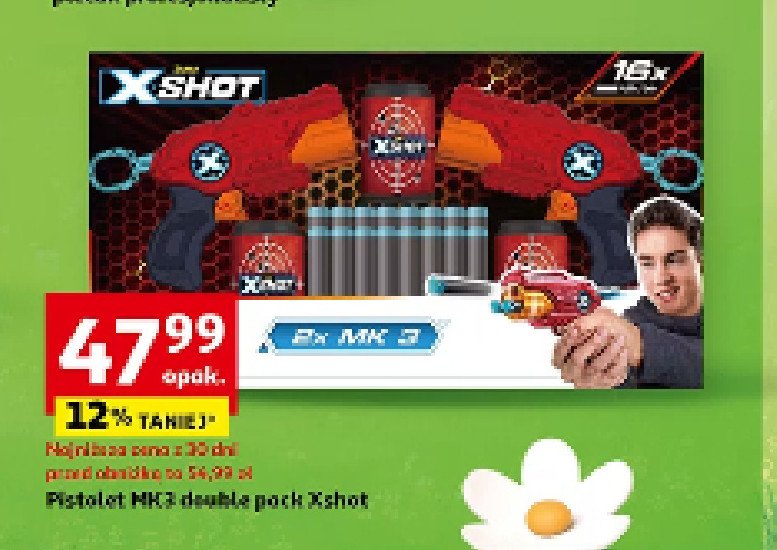 Pistolet mk-3 Xshot promocja