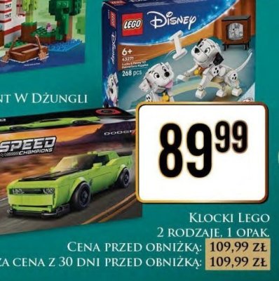 Klocki Speed Champions promocja w Dino