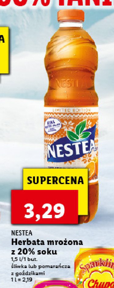 Herbata mro偶ona snowy orange Nestea promocja