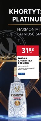 Wódka Khortytsa Premium promocja