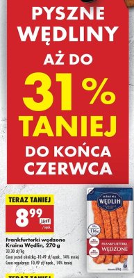 Franfurterki w臋dzone Kraina w臋dlin promocja