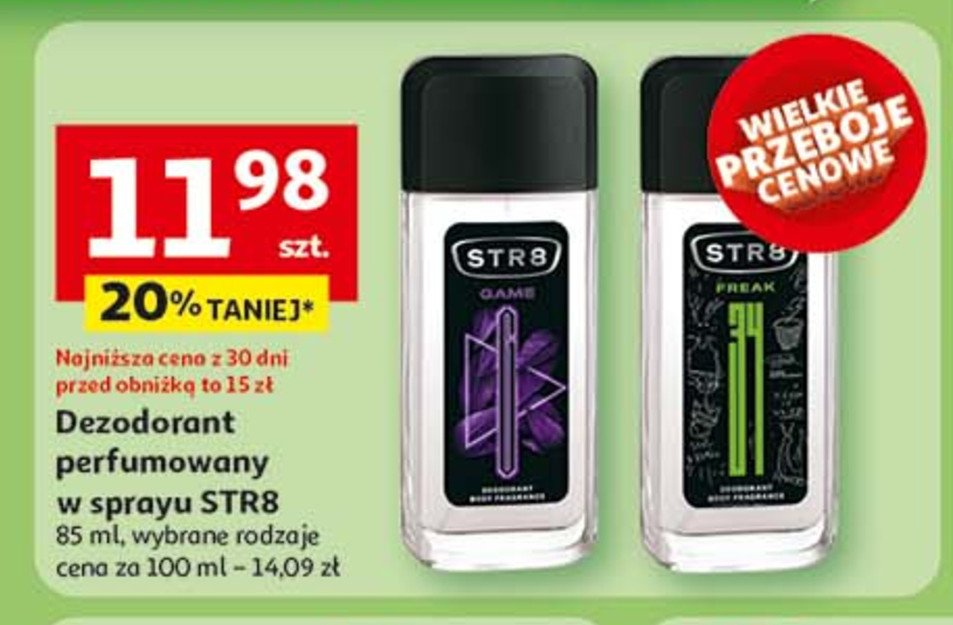 Dezodorant Str8 freak promocja w Auchan