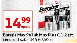 Bateria c Energizer max plus promocje
