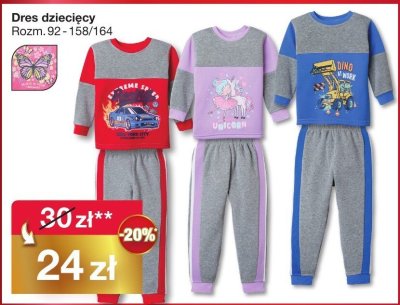 Dres dziecięcy promocja w Woolworth