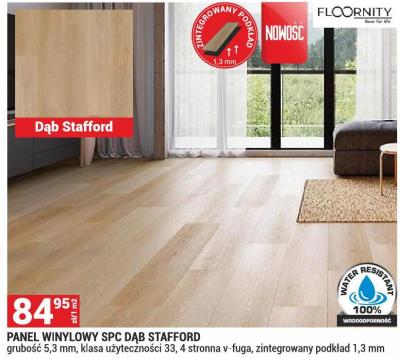 Panel winylowy SPC Dąb Stafford promocja w Merkury Market