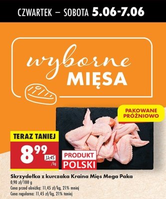 Skrzydełka z kurczaka Kraina mięsa promocja