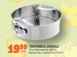 Tortownica okr膮g艂a 24 cm promocja